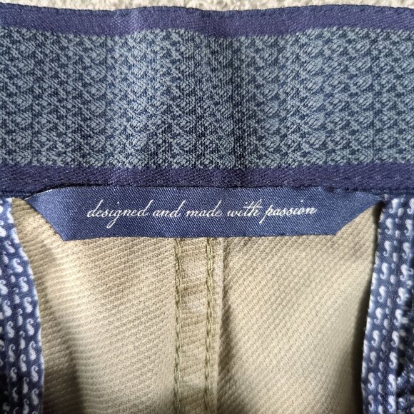 Bruhl Mens Pants 34x30 Brown Textured Cotton Stretch Chino Cotton Classic - Picture 7 of 12